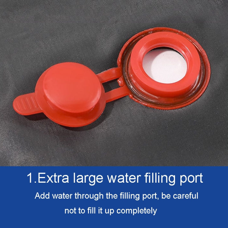 Outdoor Folding Solar Shower Bag Portable Water Storage Bag For Home Use, 20L, 25L