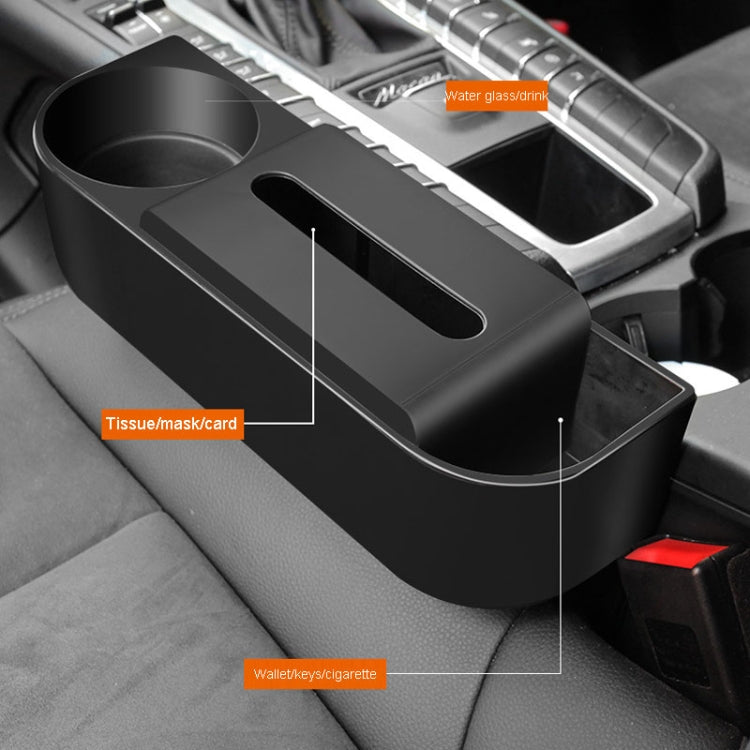 Automotive Seat Slit Organizing Box Car Seam Storage Compartment, 9197