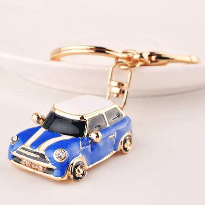 Mini Car Keychain Pendant Toy Beetle Car Gift, Red, Dark Blue, Dark Red, Lake Blue