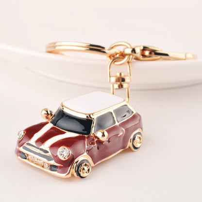 Mini Car Keychain Pendant Toy Beetle Car Gift, Red, Dark Blue, Dark Red, Lake Blue