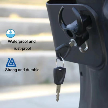 Bullhead Helmet Lock Hooks Front Universal No-Punch Motorcycle Bike Storage Hook