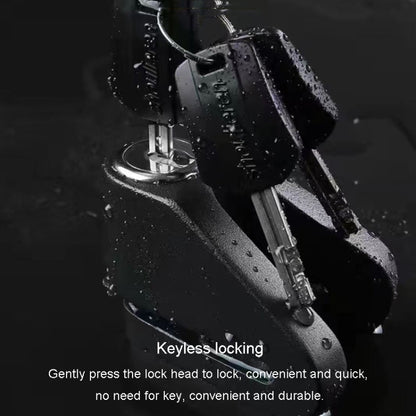 Electrical Vehicle Triangle Disc Brake Lock Universal Alloy Steel Anti-Theft Lock Scooter Padlock