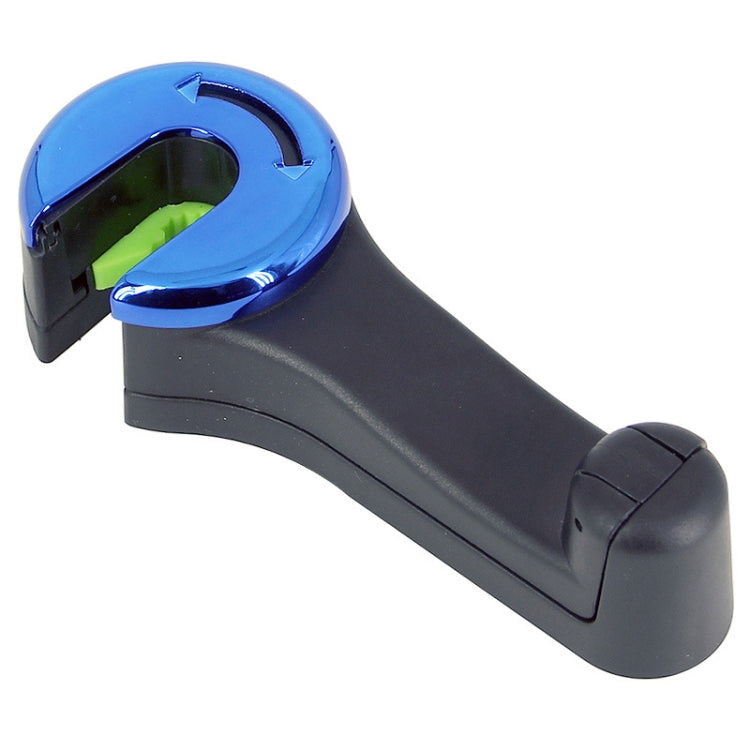 Car Back Seat Double Hook Phone Holder, Black, Silver, Blue, Red