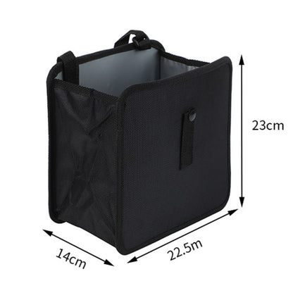 Car Seatback Trash Can Automotive Multifunctional Storage Organizer, Black Red Edge, All Black, Black Gray Edge, Black Green Edge