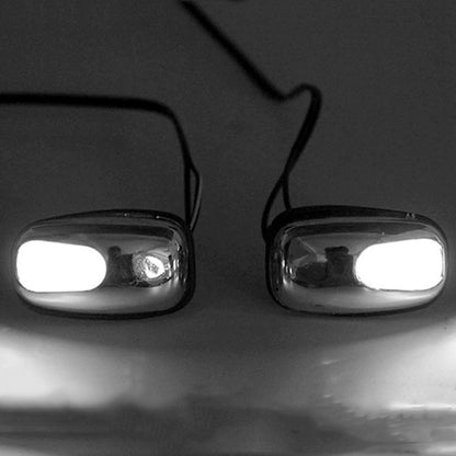 Car Wiper Sprayer Spray Decorative Lamp LED Hood Spray Lights