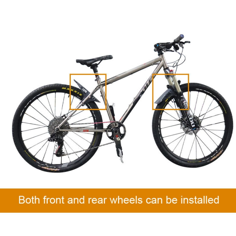 ENLEE E19001 Bicycle Front And Rear Universal Fenders Mountain Bike Mini Shield, A Model, B Model, C Model, F Model