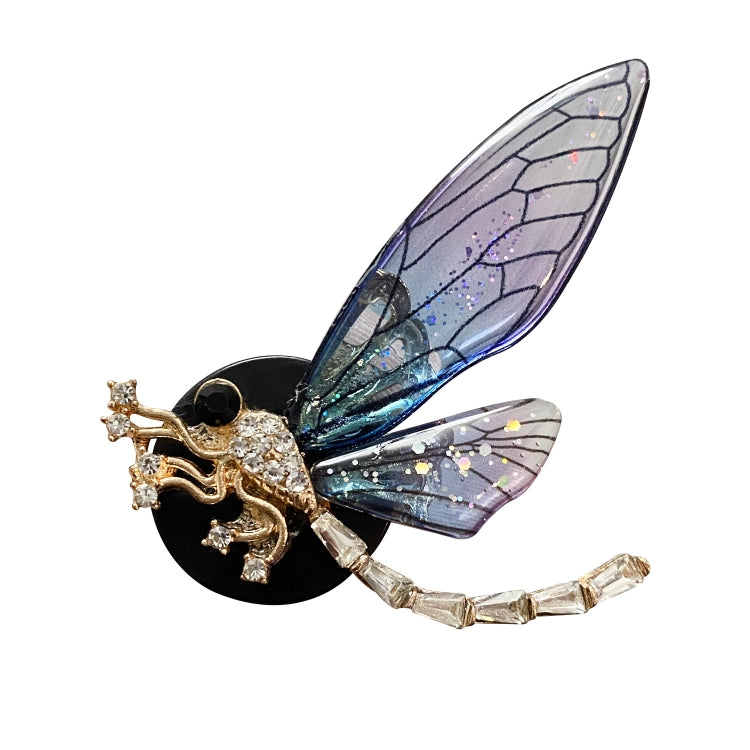 3pcs/set Metal Butterfly Dragonfly Bee Car Air Vent Aromatherapy Decorative Clip