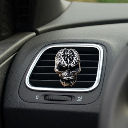 Retro Skull Car Aromatherapy Air Conditioner Air Outlet Clip
