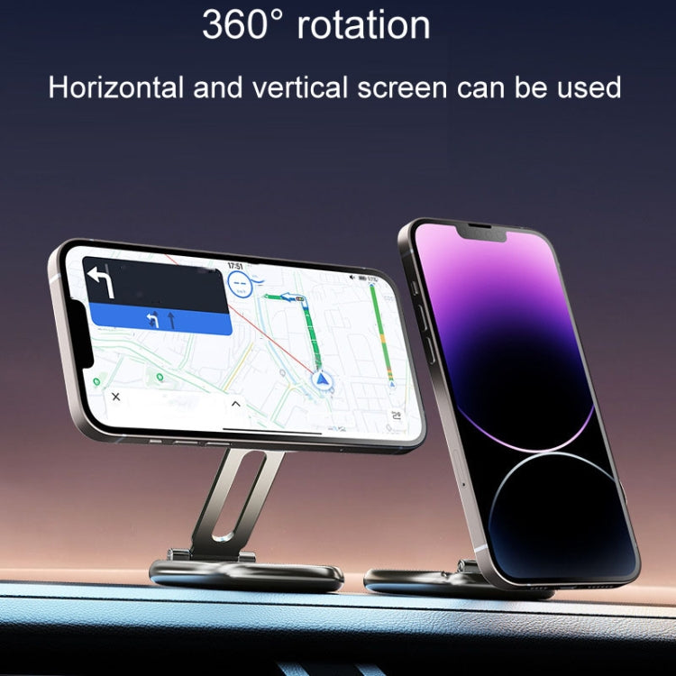 Magnetic Car Phone Holder Automobile Rotatable Multifunctional Folding Stands, Q42