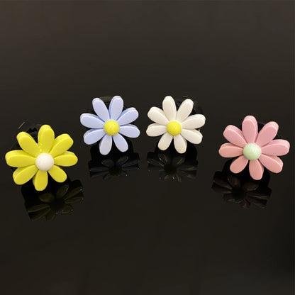 Colorful Daisy Car Decorative Air Vent Aromatherapy Clip, Blue, White, Yellow