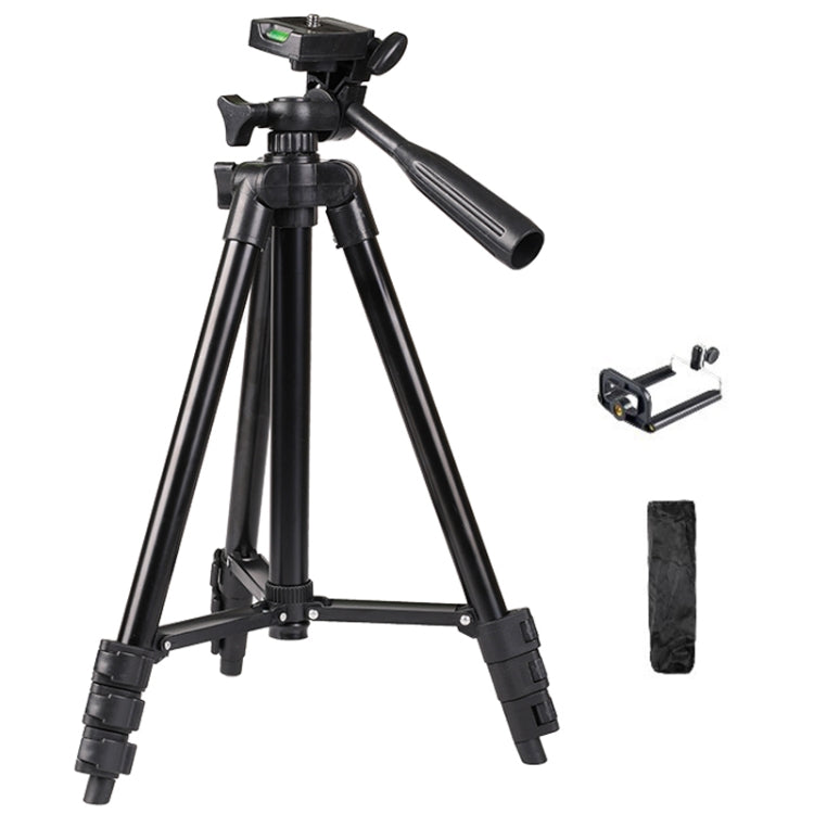 Portable Aluminum DSLR Camera Live Tripod Photography Retractable Landing Bracket, 102cm Tripod+Clip+Bag, 102cm Tripod+Clip+Bag+Controller+Adaptor, 150cm Tripod+Clip+Bag, 150cm Tripod+Clip+Bag+Controller+Adaptor