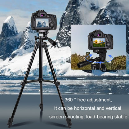 Portable Aluminum DSLR Camera Live Tripod Photography Retractable Landing Bracket, 102cm Tripod+Clip+Bag, 102cm Tripod+Clip+Bag+Controller+Adaptor, 150cm Tripod+Clip+Bag, 150cm Tripod+Clip+Bag+Controller+Adaptor