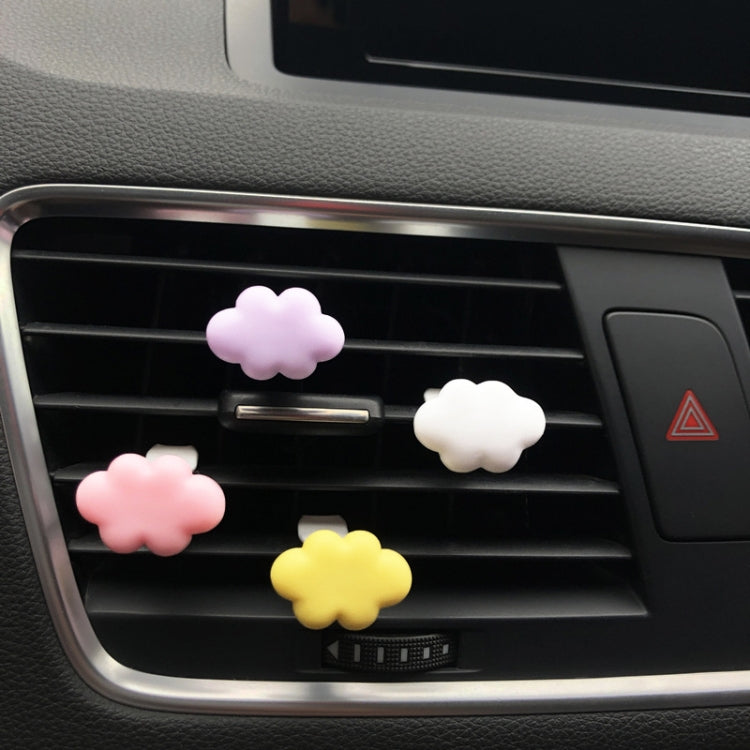 Resin Cartoon Cloud Car Air Outlet Decorative Clip