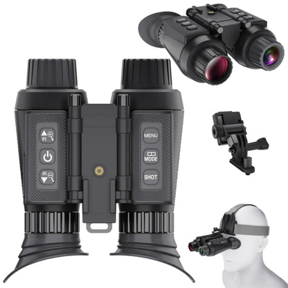 Adjustable Pupil Distance Headset Night Vision Device 3D HD Digital Binoculars Outdoor Infrared Night Vision Telescope, NV8300