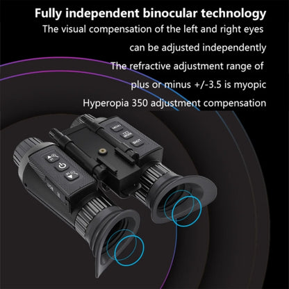 Adjustable Pupil Distance Headset Night Vision Device 3D HD Digital Binoculars Outdoor Infrared Night Vision Telescope, NV8300