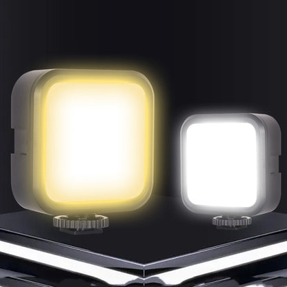 Portable Phone Desktop Live Fill Light Mini Pocket Light Shooting Camera Fill Lamp, Standard White Light, Standard White Light With Tripod+Hot Boot+Clip, Flagship 3 Color, RGB Full Color, RGB Full Color With Hot Boots+Clip...