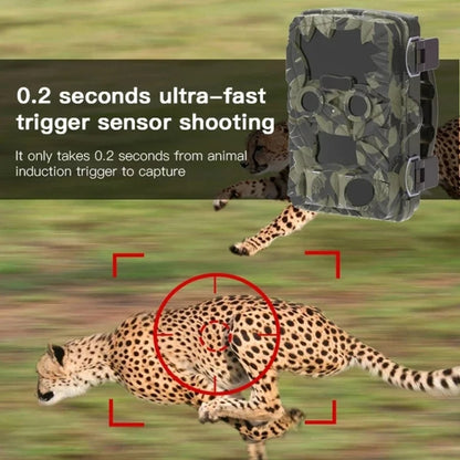 H8201 4K Dual Lens Infrared Camera 32MP HD Night Vision Monitoring Animal Field Outdoor Camera, H8201
