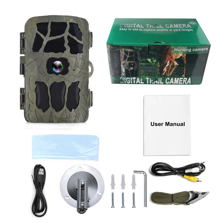H982 4K Infrared Waterproof Induction Night Vision Monitor Animal HD Outdoor Cameras, H982