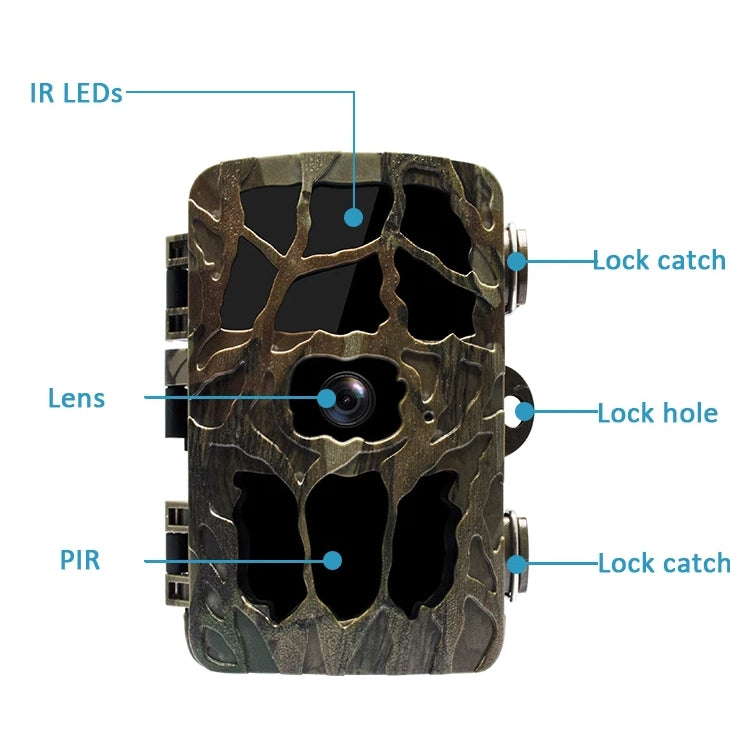 H982 4K Infrared Waterproof Induction Night Vision Monitor Animal HD Outdoor Cameras, H982