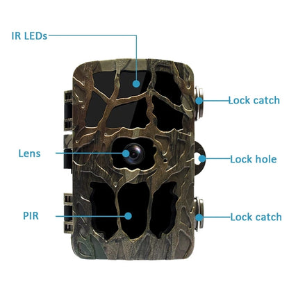 H982 4K Infrared Waterproof Induction Night Vision Monitor Animal HD Outdoor Cameras, H982