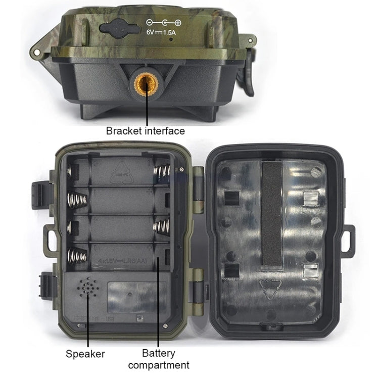H5812 4K HD Outdoor Night Vision Monitor Animal Infrared Induction Hunting Camera, H5812