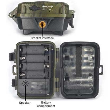 H5812 4K HD Outdoor Night Vision Monitor Animal Infrared Induction Hunting Camera, H5812