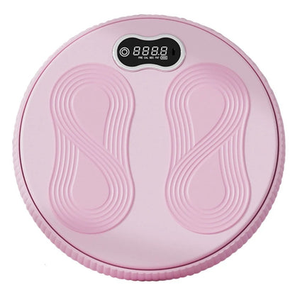 30cm Fitness Twist Waist Disc 4 Modes Balance Board with Electronic Counting, 4 Modes Green, 4 Modes Pink, 4 Modes Purple