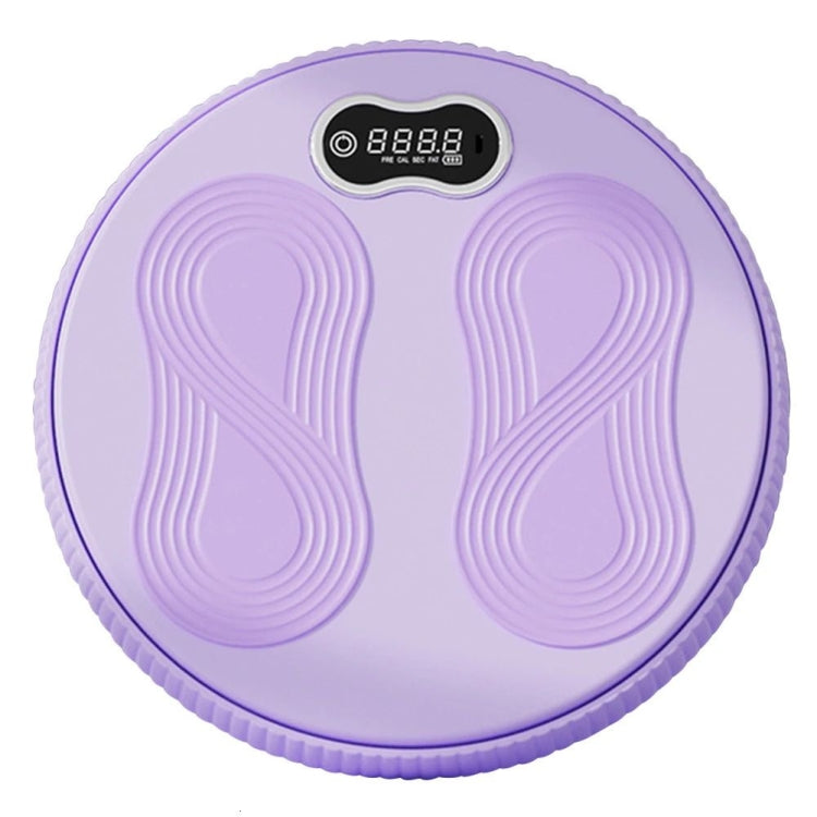 30cm Fitness Twist Waist Disc 4 Modes Balance Board with Electronic Counting, 4 Modes Green, 4 Modes Pink, 4 Modes Purple