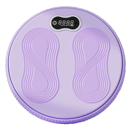 30cm Fitness Twist Waist Disc 4 Modes Balance Board with Electronic Counting, 4 Modes Green, 4 Modes Pink, 4 Modes Purple