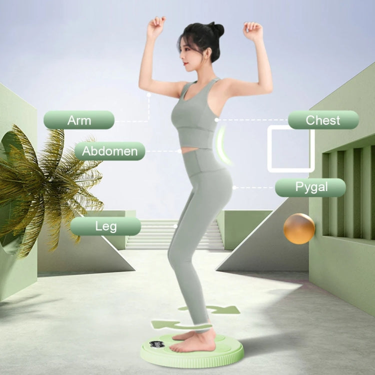 30cm Fitness Twist Waist Disc 4 Modes Balance Board with Electronic Counting, 4 Modes Green, 4 Modes Pink, 4 Modes Purple