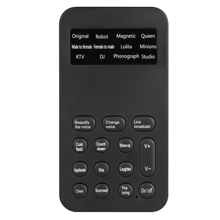 S9 Mobile Phone Computer Live Sound Card Voice Changer Game Karaoke Recording Audio Transformer, S9