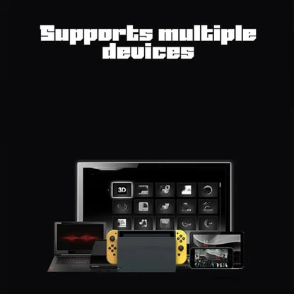 IPEGA Mechanical Gamepad Tablet Cell Phone Stretch Wireless Bluetooth Grip For N-S / P3 / PC / Switch / Android / IOS, Black