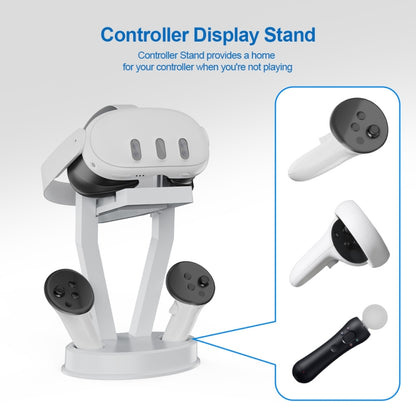 JYS-MQ003 For Meta Quest 3 / 2 VR Glasses Handle Holder Desktop Organizer Accessory, MQ003
