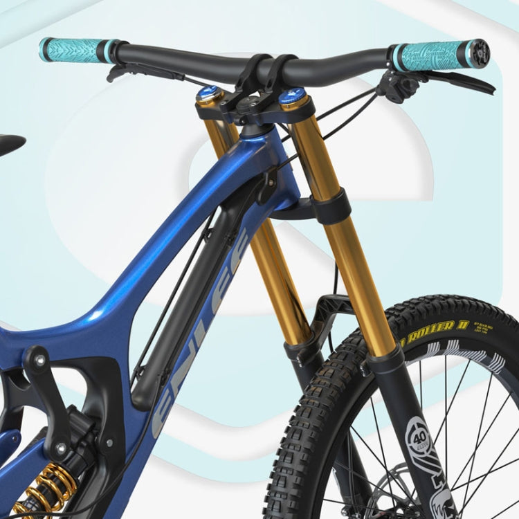 ENLEE E-235151 1pair Silicone Bicycle Covers Mountain Bike Cycling Grips With Handlebar Blocking