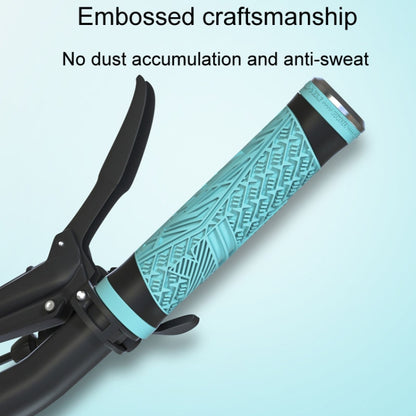 ENLEE E-235151 1pair Silicone Bicycle Covers Mountain Bike Cycling Grips With Handlebar Blocking