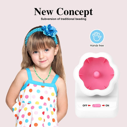 Electric Automatic Beading Machine DIY Handmade Bead Threading Machine Beading Tools Bead Stringer