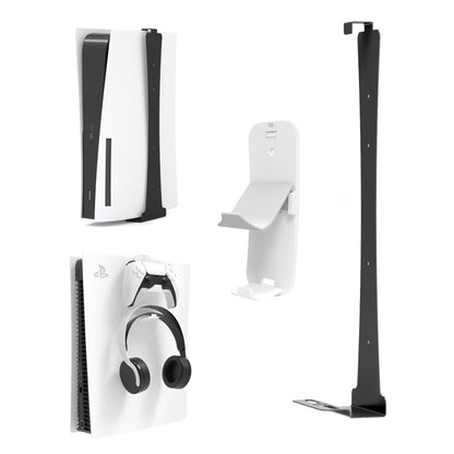 JYS-P5149 For PS5 Wall Bracket Storage Hook Suit Game Console Storage Bracket, For PS5
