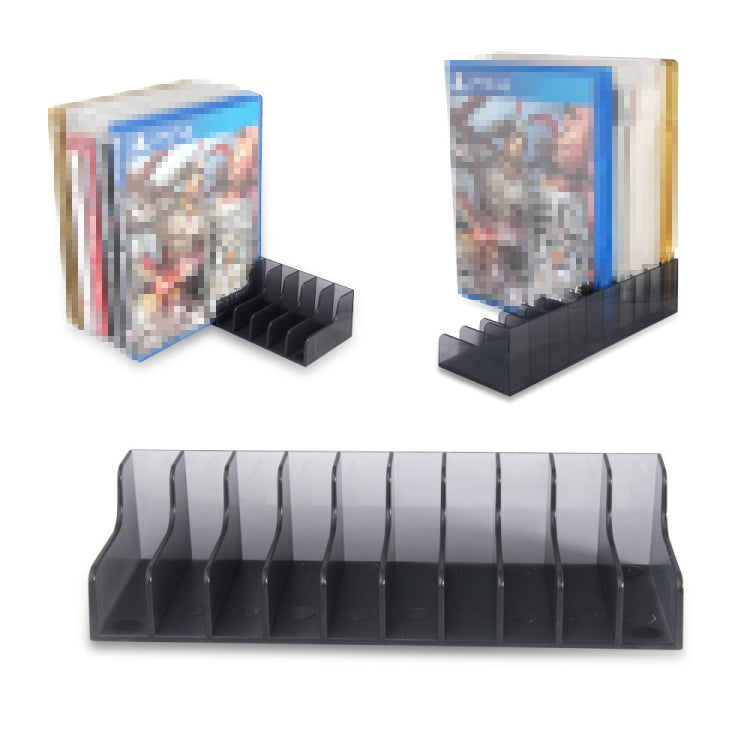 DOBE TP4-1813 2pcs Simple Game Card Case Game Disk Storage Rack For PS4 / PS4 Slim / PS4 Pro, TP4-1813