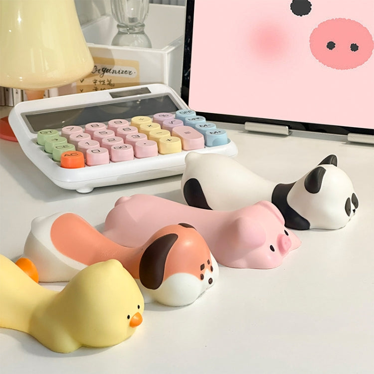 Decompression Memory Foam Mouse Pad Cute Desktop Mouse Wrist Cushion Hand Rest, Panda, Puppy