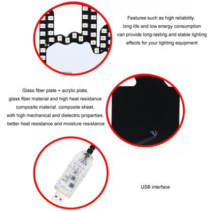 Car Interactive Finger Light Multi-function Warning Anti-rear Collision Light, Thumbs Up, Scissor Hand, OK