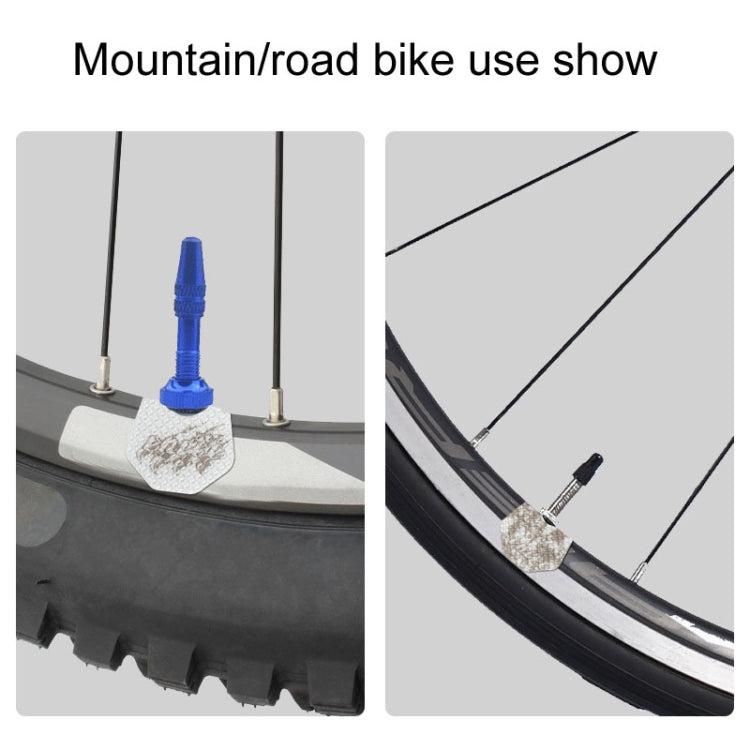 ENLEE E-Q234 1pair Bicycle Universal Valve Stickers Bike Touring Wheel Decorative Stripes, G Model, H Model, I Model, J Model