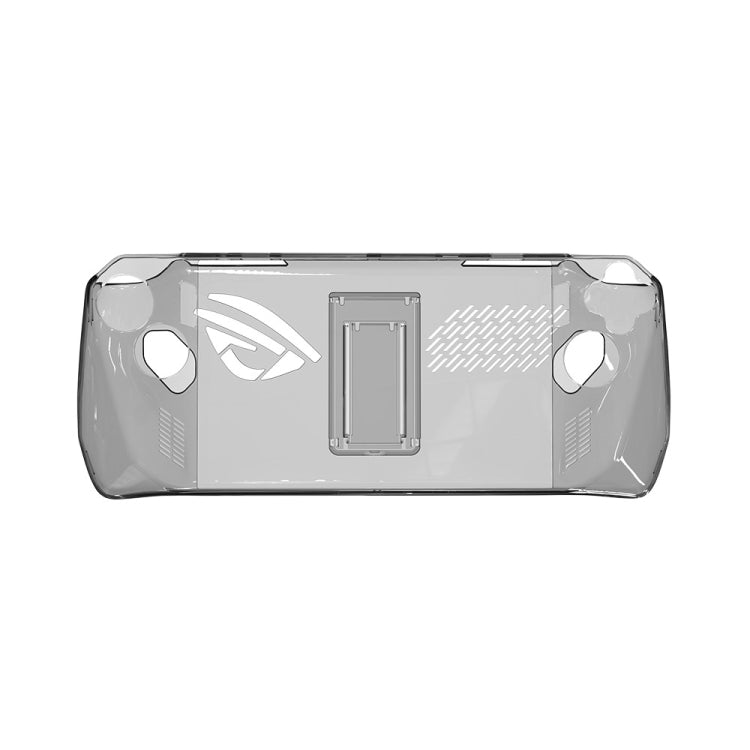 For ASUS ROG Ally Pocket Console Protective Case Transparent Crystal Case TPU Protective Case Accessories, Transparent, Transparent Black, Transparent Blue