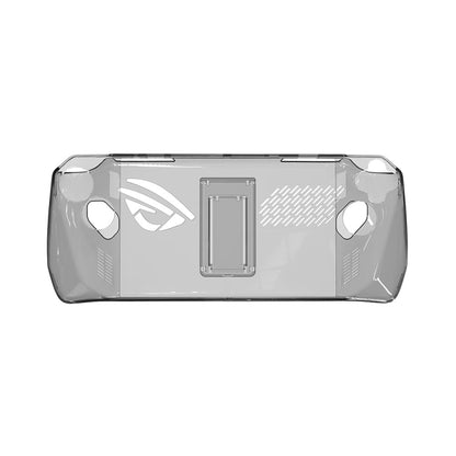For ASUS ROG Ally Pocket Console Protective Case Transparent Crystal Case TPU Protective Case Accessories, Transparent, Transparent Black, Transparent Blue