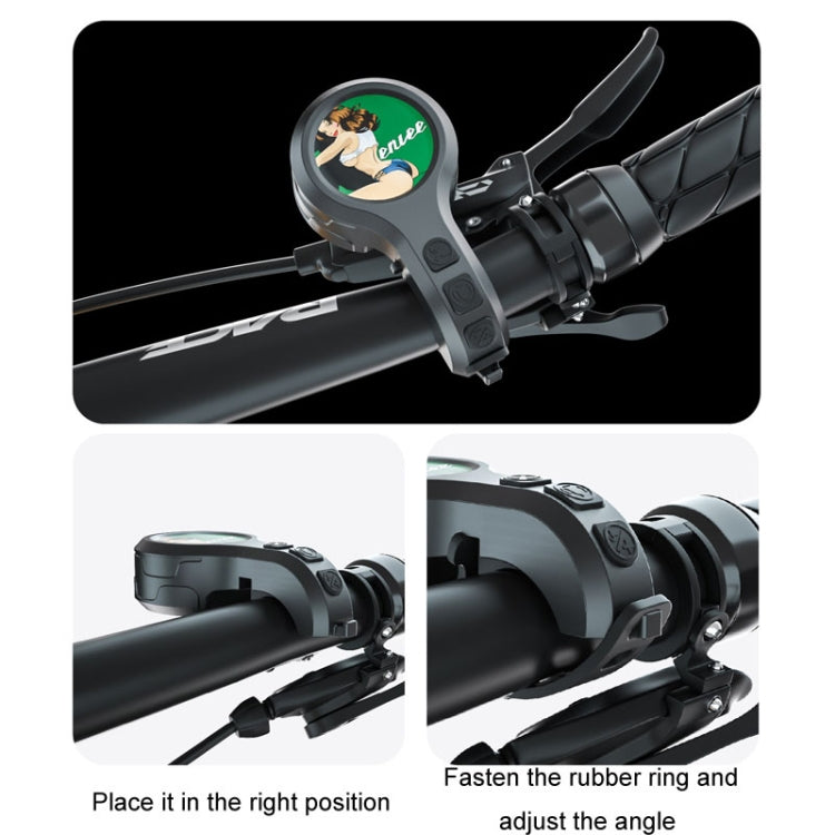 ENLEE EL07 Bicycle Speaker Mountain Road Bike Bell Anti-Theft Alarms, A Model, B Model, C Model, D Model, E Model