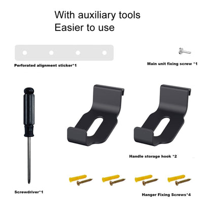 For PS5 Slim Wall-Mounted Storage Rack Host Handle Storage Hanger Accessories