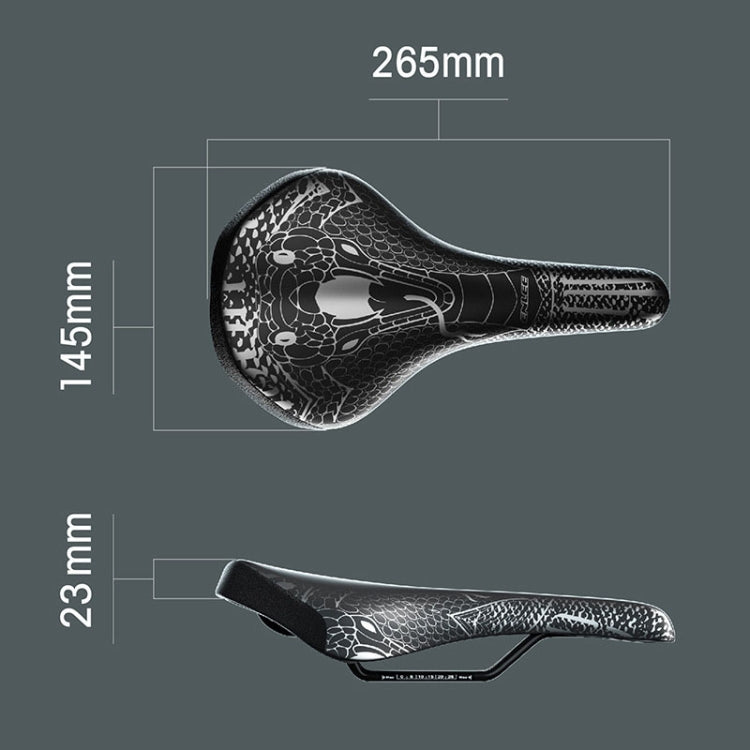 ENLEE ZD-B834 Bicycle Cushion Saddle Mountain Bike Shock Absorbing Seat, Snake Head, Flash, Orangutan, Beauty, Warrior