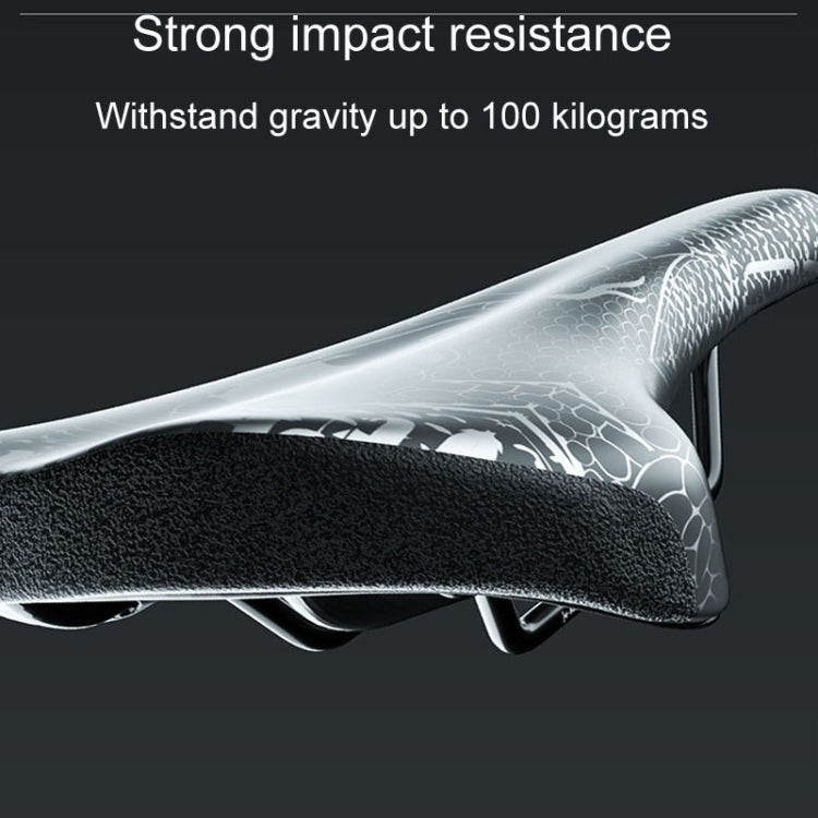 ENLEE ZD-B834 Bicycle Cushion Saddle Mountain Bike Shock Absorbing Seat, Snake Head, Flash, Orangutan, Beauty, Warrior