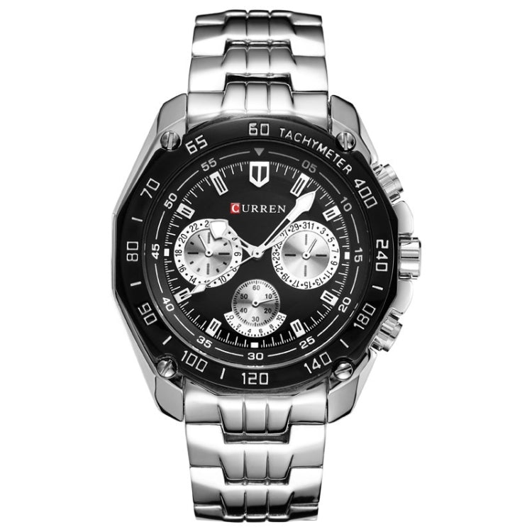 Curren 8077 Men Casual Business Waterproof Quartz Watch
