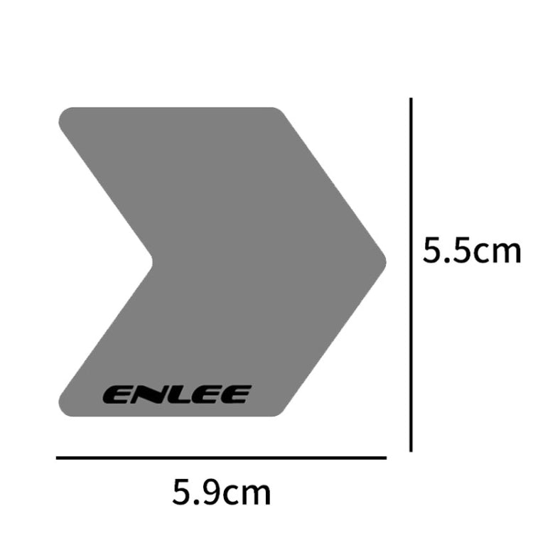 Bicycle Wheel Set Reflective Sticker Night Cycling Reflective Signs, ENLEE E-RS2301 12pcs /Set