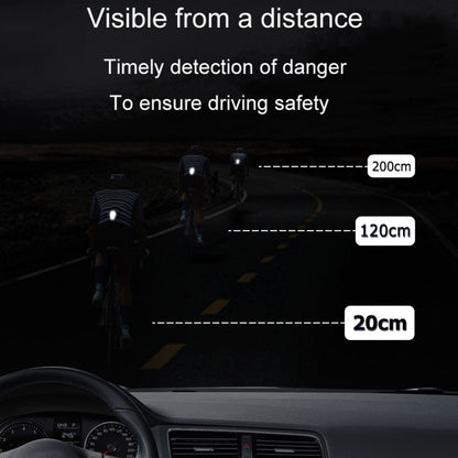 ENLEE EN-7855 Multifunctional Reflective Magnet Clip Outdoor Sports Night Running Safety Warning Stickers, A Model, B Model, C Model, D Model, F Model, G Model, H Model, I Model, J Model